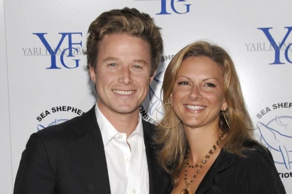A picture of Billy Bush with his ex-wife, Sydney Davis.